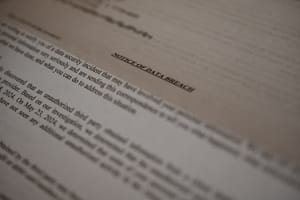 Data Breach Spam Mail